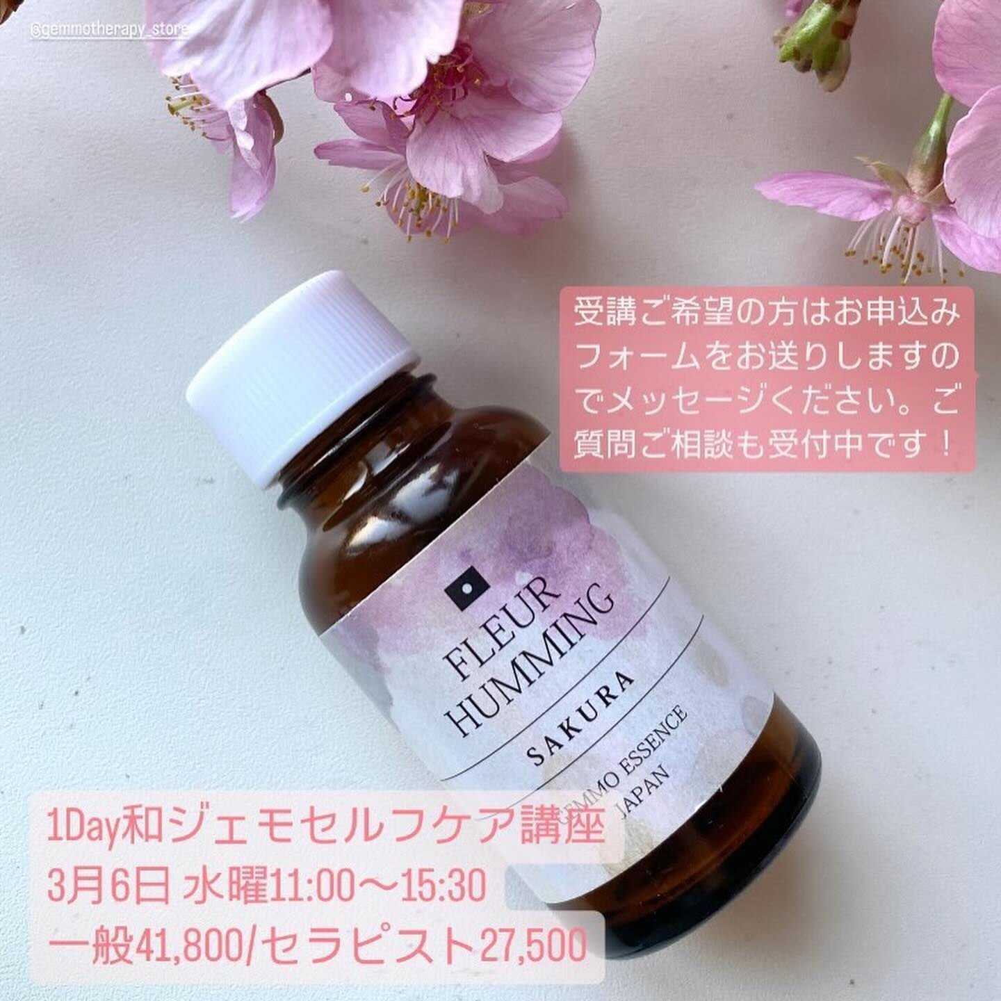 サクラのツボミから作った和ジェモエキスを初めて飲んだときに、