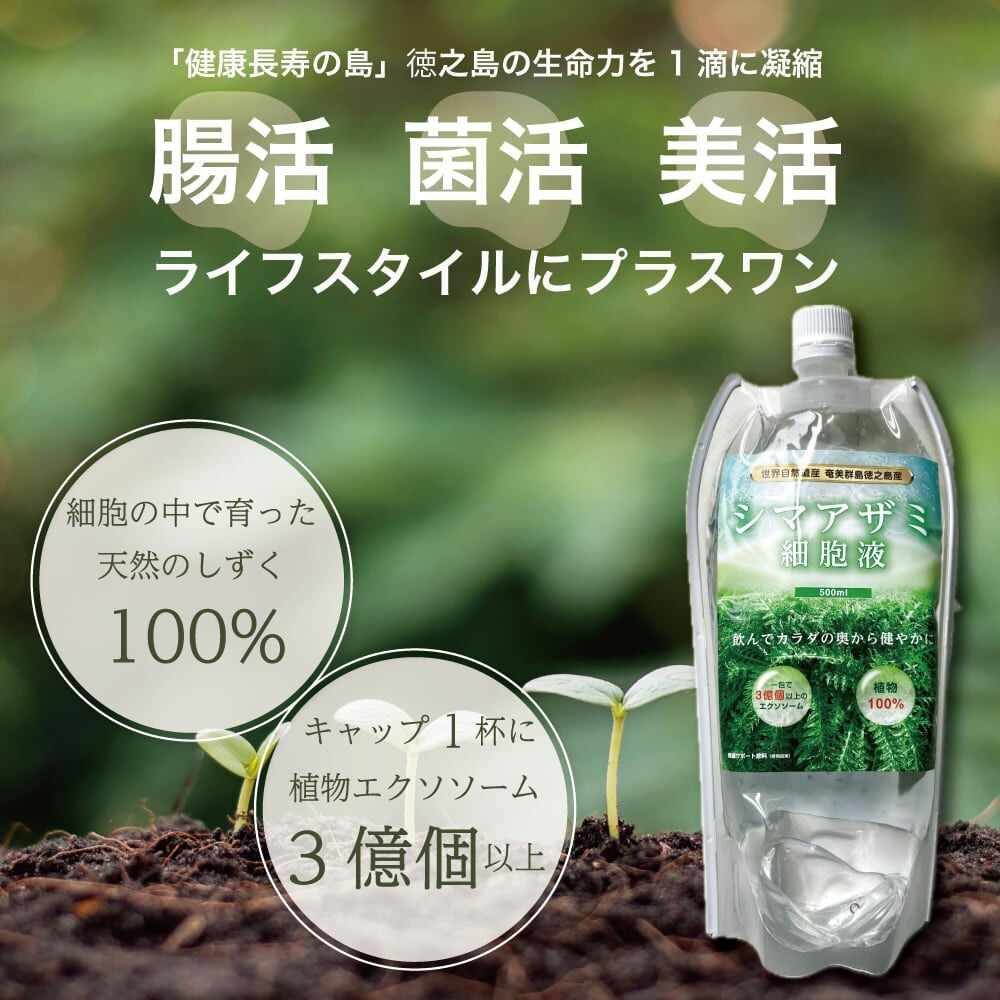 植物は、水の構造を変えて「水を進化させる」のだそうです